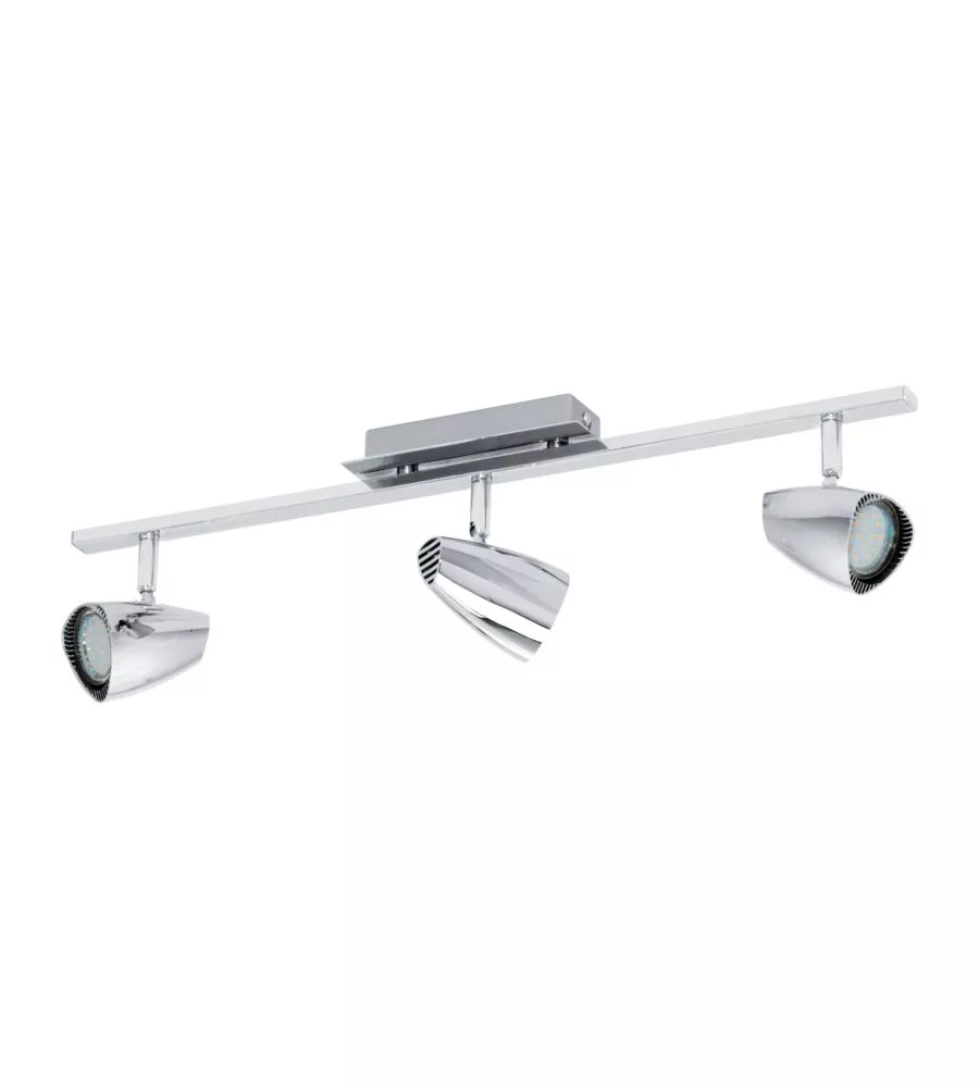 Barra a soffitto con 3 faretti "corbera", gu10